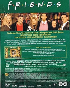 フレンズ　ファーストシーズンDVD（6） DVD Amazon.com: Friends: Season 6 : Jennifer Aniston, Courteney